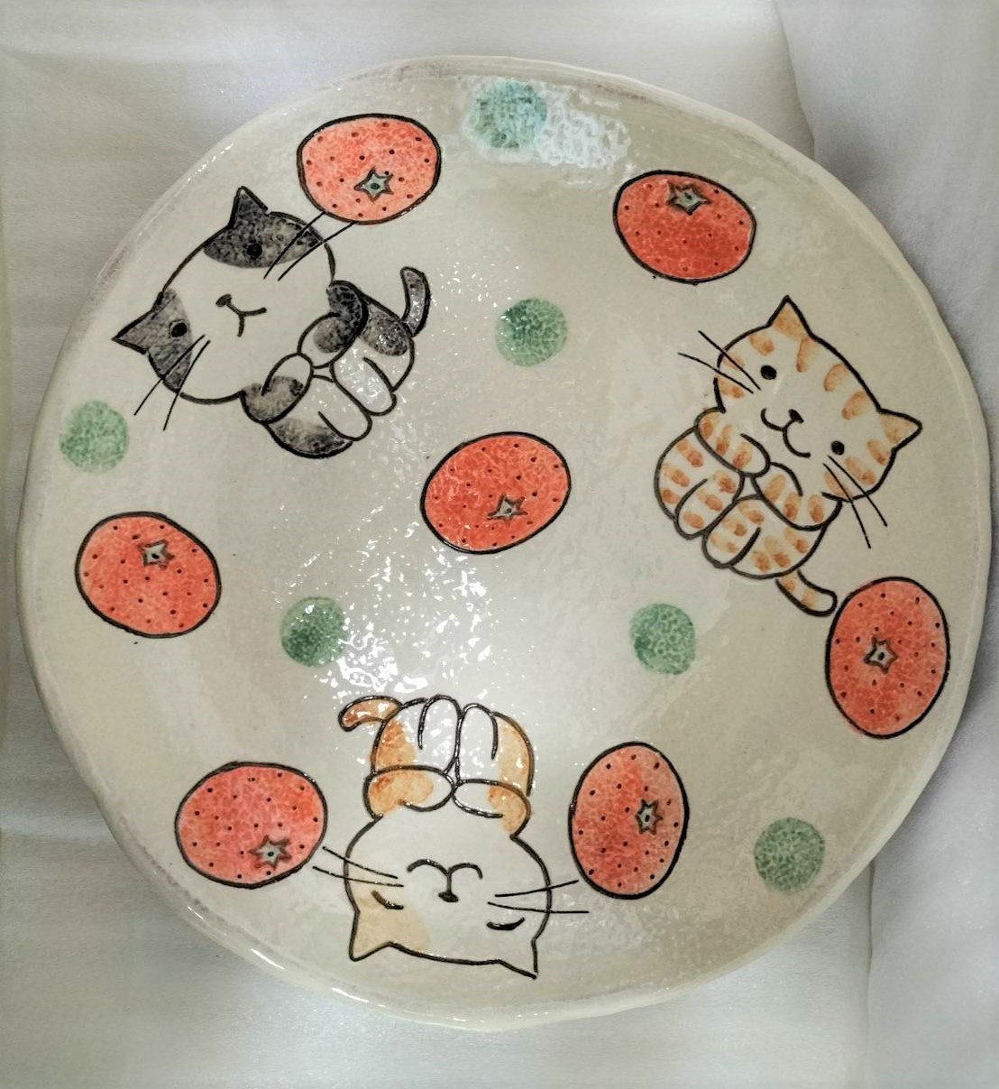 こねことうみねこシリーズ 絵皿 こねことうみねこシリーズ 絵皿 1